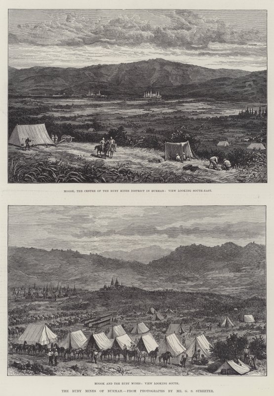 Rubygruvene i Burmah av Walter Paget