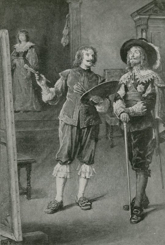 Charles Stuart i hjemmet til van Dyck av Walter Stanley Paget