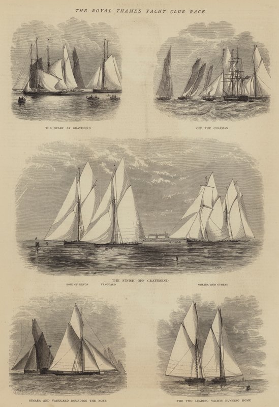 Royal Thames Yacht Club Race av Walter William May