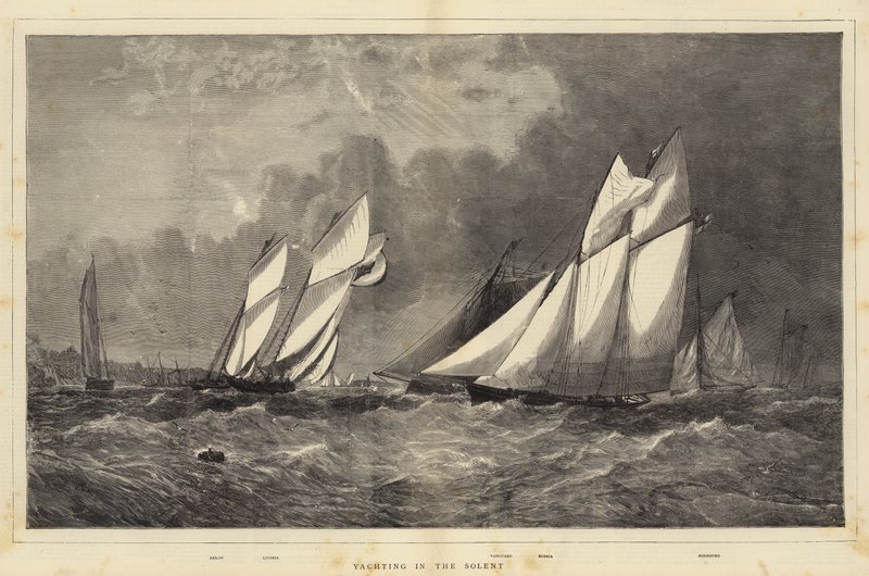 Yachting i Solent av Walter William May