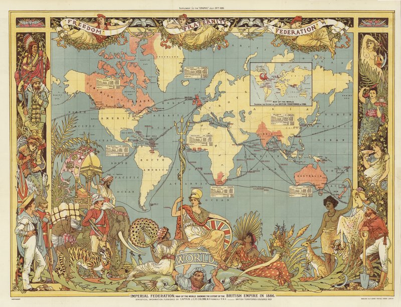 Imperial Federation av Walter Crane