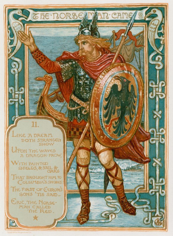 Norrmannen kom av Walter Crane
