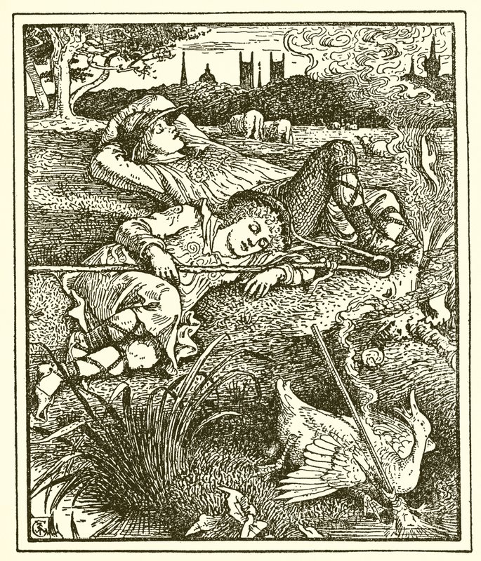 Den bemerkelsesverdige raketten av Walter Crane