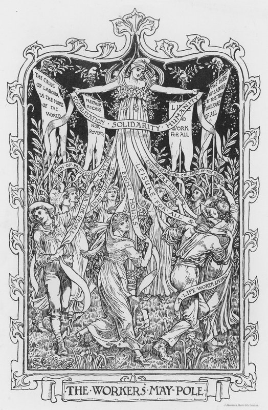 Arbeiderne? mai pol av Walter Crane