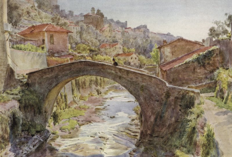 La Rocca, San Remo av Walter Frederick Roofe Tyndale