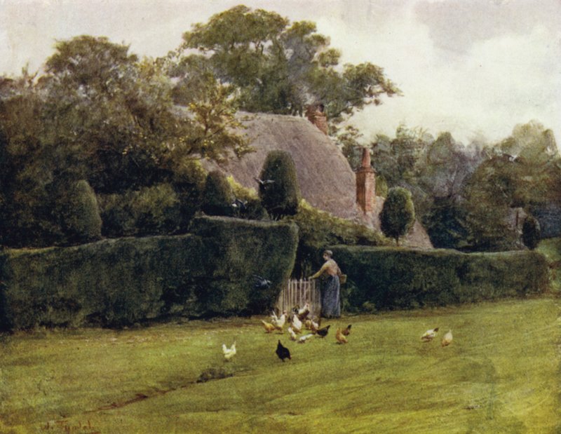 The New Forest: Hytte på Emery Down av Walter Frederick Roofe Tyndale