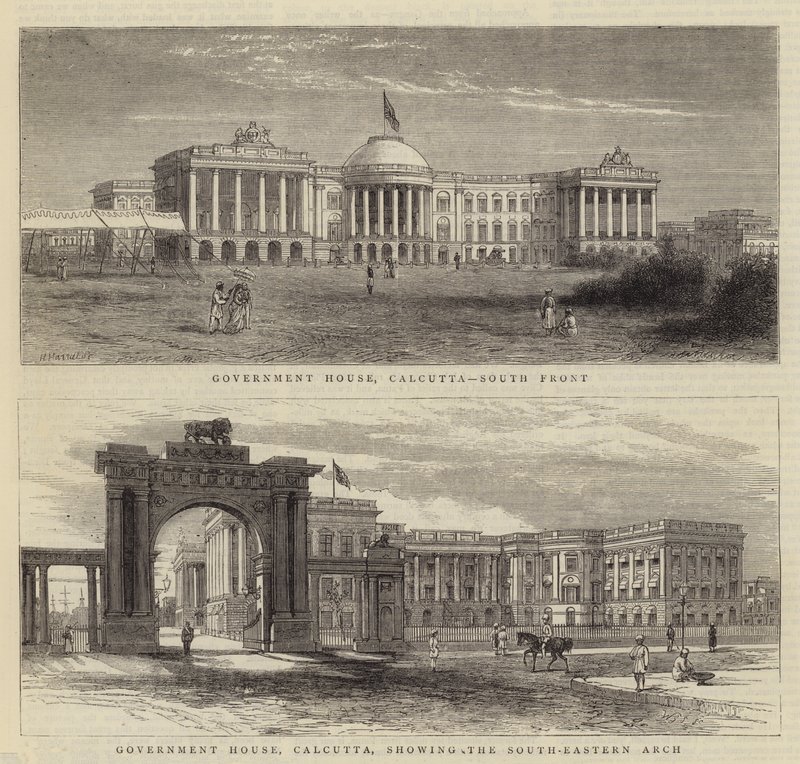 Regjeringshuset, Calcutta av Walter Granville Smith