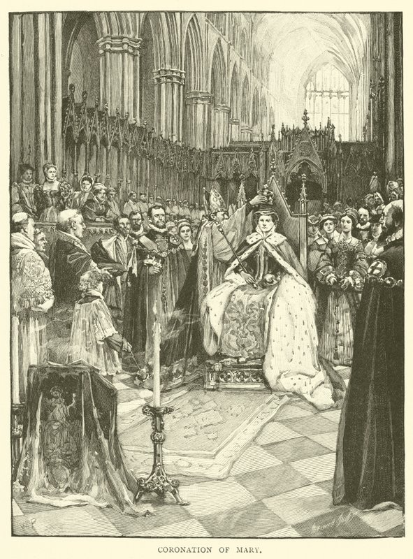Kroningen av Maria av Walter Paget