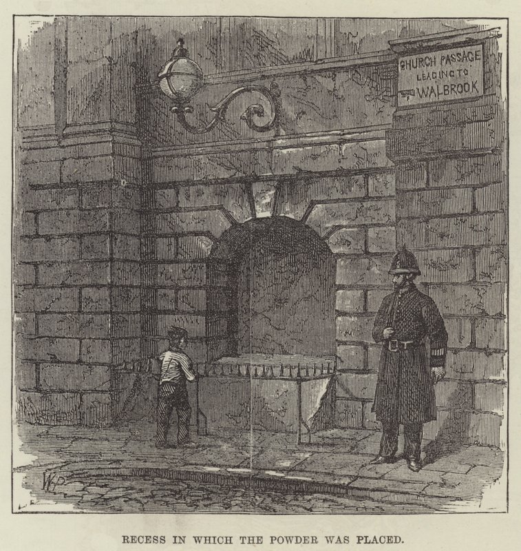 Forsøket på å sprenge Mansion House av Walter Paget