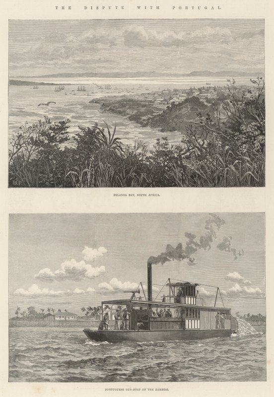 Striden med Portugal av Walter Paget