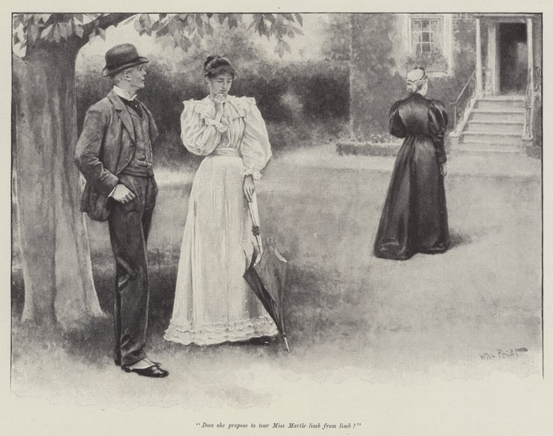 Det andre huset, av Henry James av Walter Paget