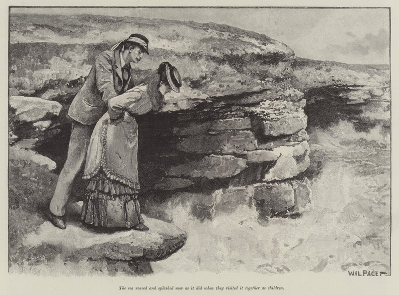 The Pursuit of the Well Beloved, av Thomas Hardy av Walter Paget