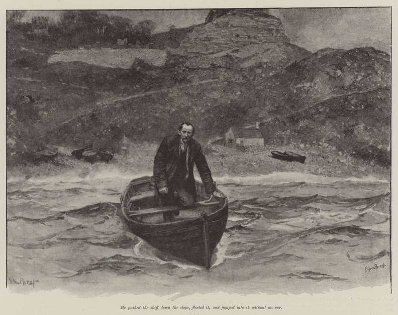 The Pursuit of the Well Beloved, av Thomas Hardy av Walter Paget