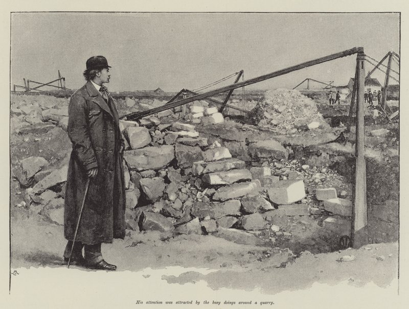 The Pursuit of the Well Beloved, av Thomas Hardy av Walter Paget