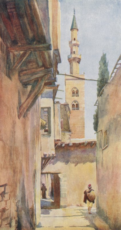 Damaskus: Minaret av Jesus av Walter Spencer Stanhope Tyrwhitt