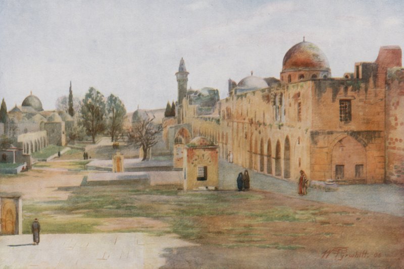 Haram Es Shereef, Jerusalem av Walter Spencer Stanhope Tyrwhitt