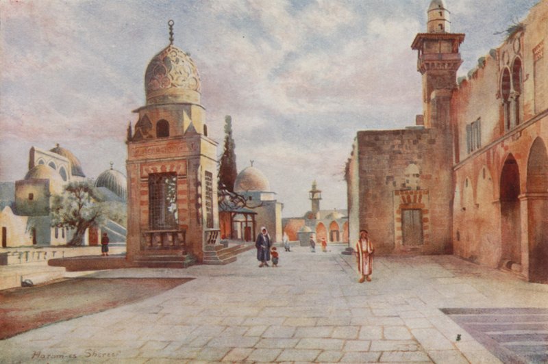 Jerusalem: The Dome of the Kite Bay, Haram-el-Sheriff av Walter Spencer Stanhope Tyrwhitt