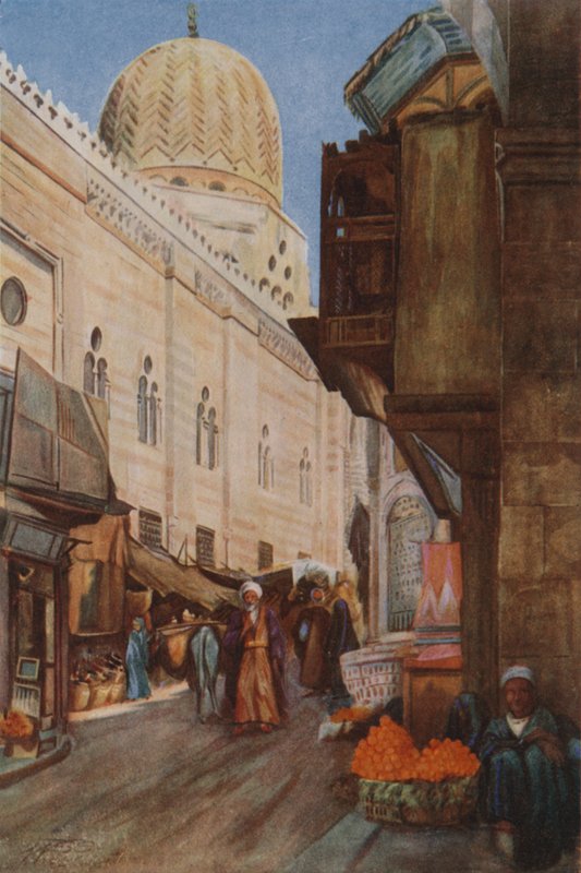 Kuppelen til El Moaiyad fra Bab Zuweyleh, Damaskus av Walter Spencer Stanhope Tyrwhitt