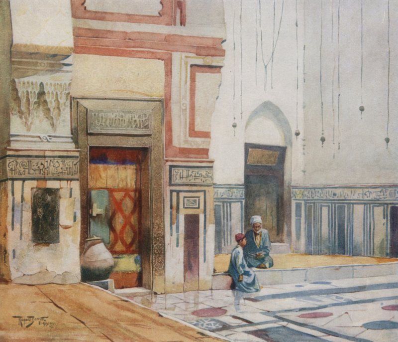 Moskeen El Ghoree, Kairo av Walter Spencer Stanhope Tyrwhitt