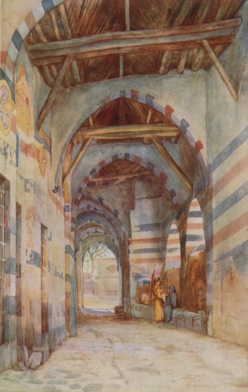 Graven til Sheik Arslan, Damaskus av Walter Spencer Stanhope Tyrwhitt