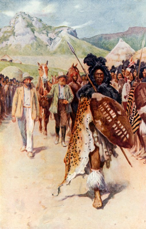 Moffat og zuluene av Walter Stanley Paget