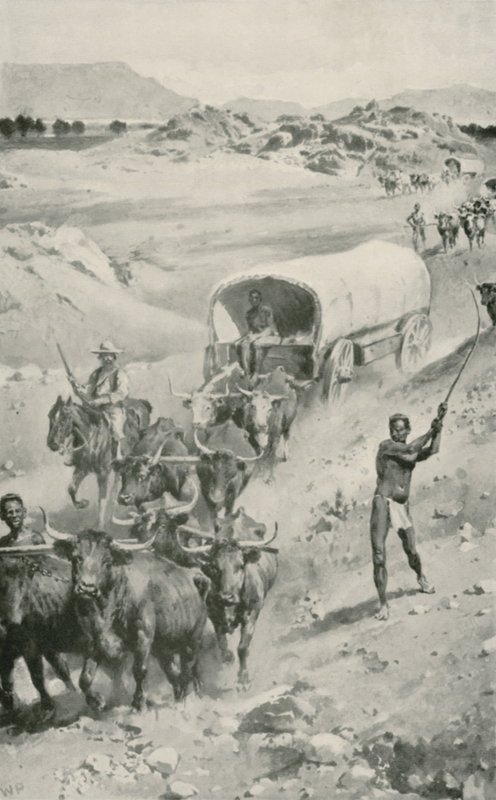 The Great Boer Trek til Natal i 1835-36 av Walter Stanley Paget