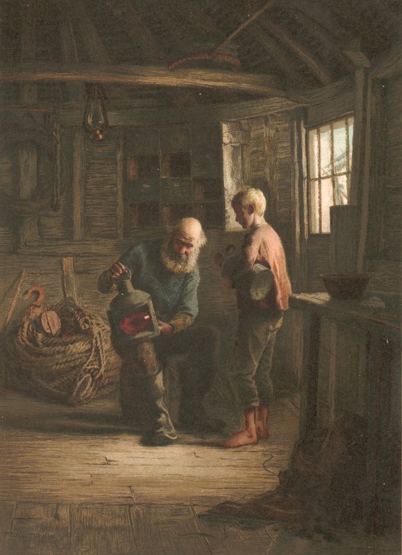 Havnelyset av Walter Wallis