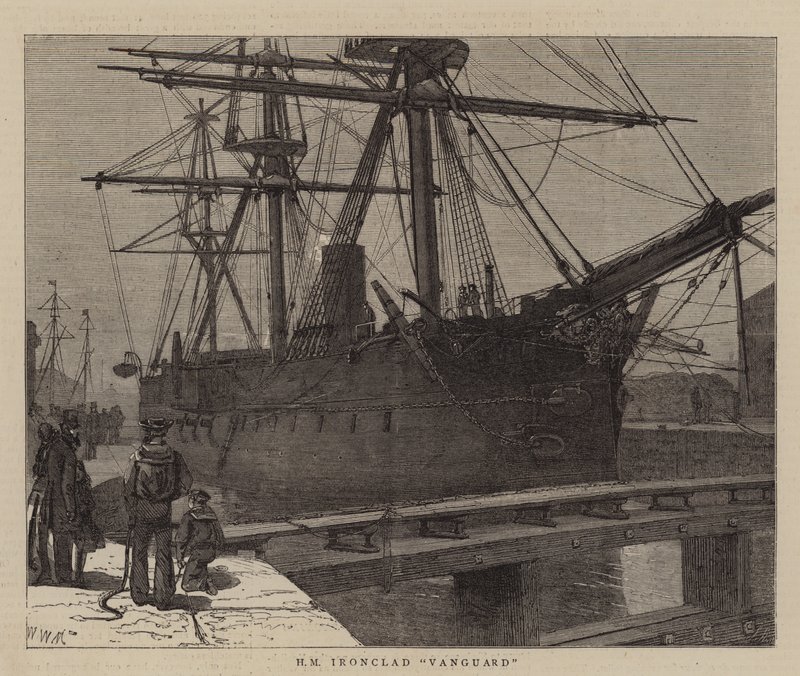 HM Ironclad Vanguard av Walter William May