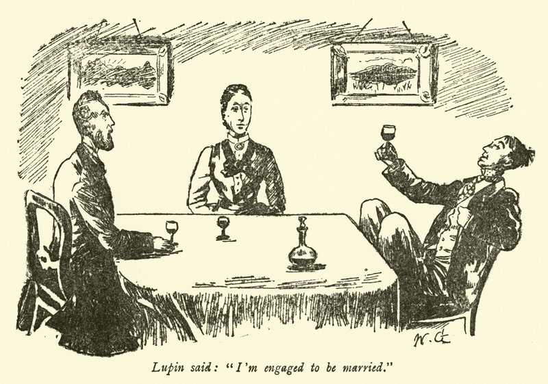 Lupin sa, jeg er forlovet med å bli gift av Weedon Grossmith