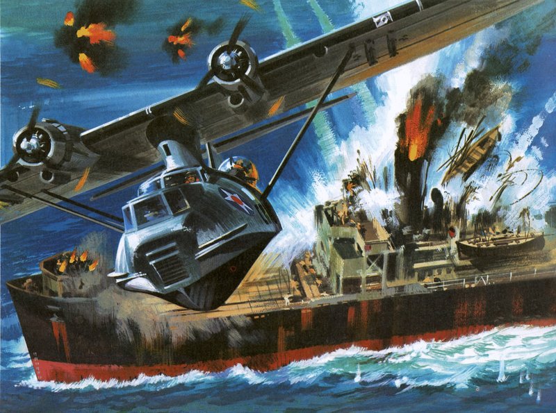 Konsolidert PBY Catalina av Wilf (20th century) Hardy