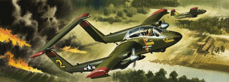 Hva er nytt i luften -- COIN-fly mot opprør av Wilf (20th century) Hardy