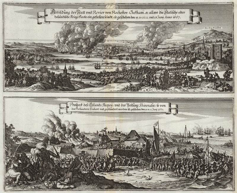 Nederlandsk perspektiv på sjøangrepet på Themsen av Willem Schellinks