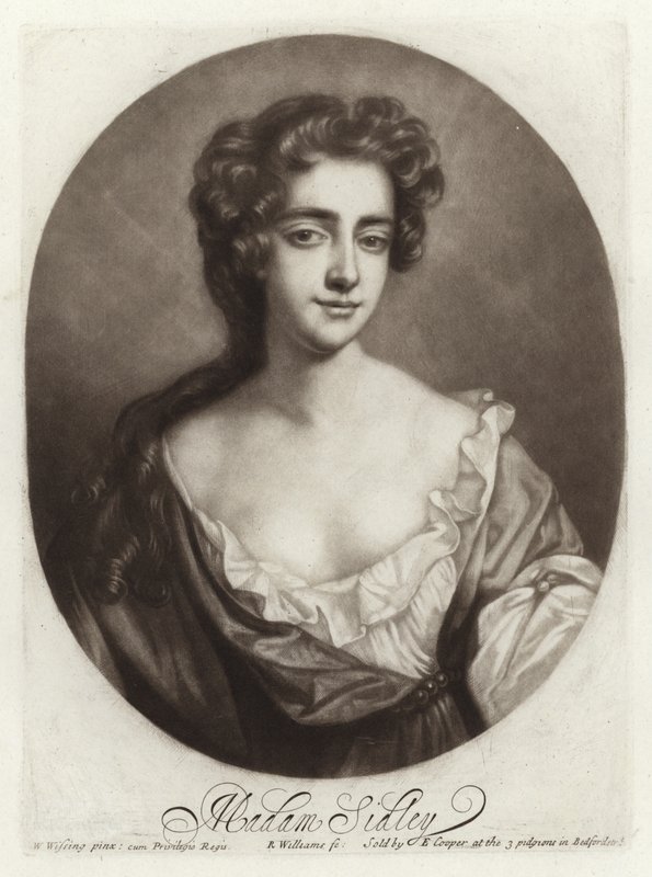 Catharine Sedley, grevinne av Dorchester av Willem Wissing