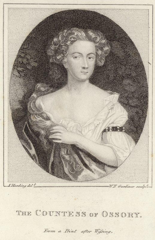 Portrett av Emilia Butler, grevinne av Ossory av Willem Wissing