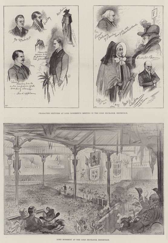 Lord Rosebery i Edinburgh av William A. Donnelly