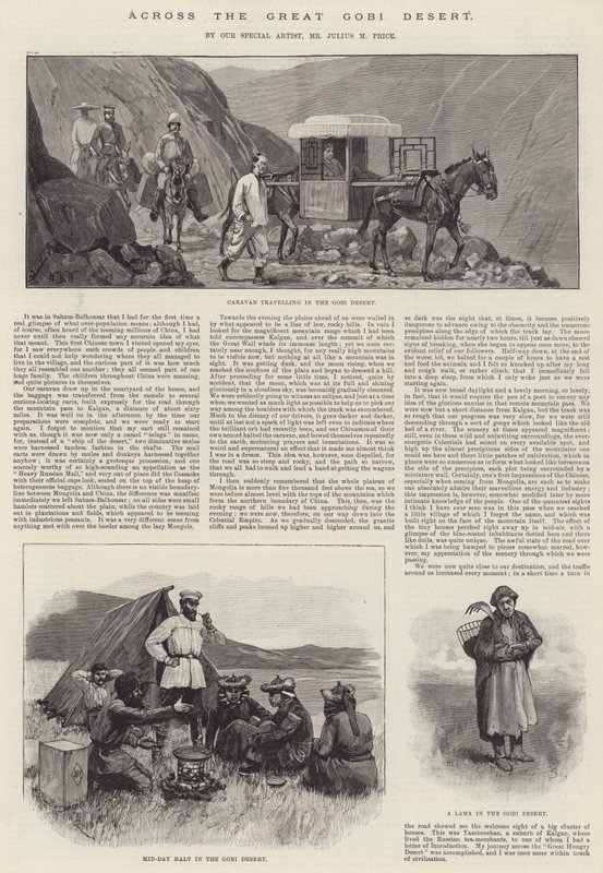 Over den store Gobi-ørkenen av William Barnes Wollen