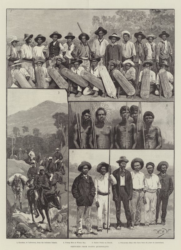 Skisser fra Nord-Queensland av William Barnes Wollen
