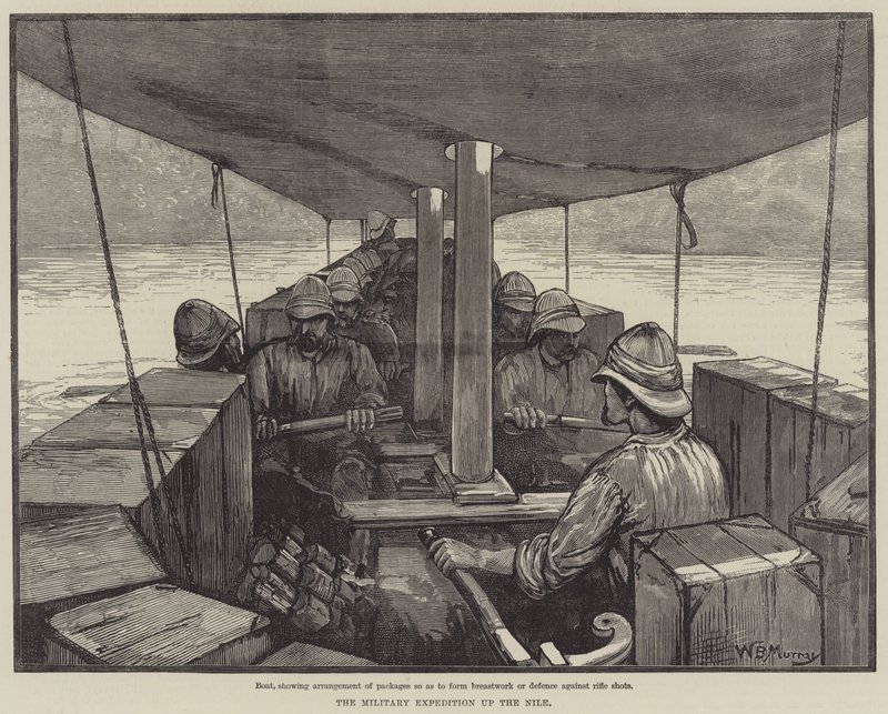 Militærekspedisjonen oppover Nilen av William Bazett Murray