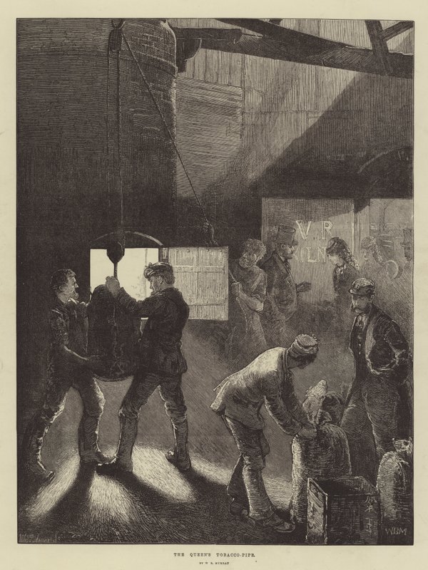Dronningens tobakkspipe av William Bazett Murray