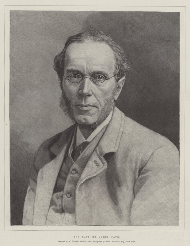 Avdøde herr James Payn av William Biscombe Gardner
