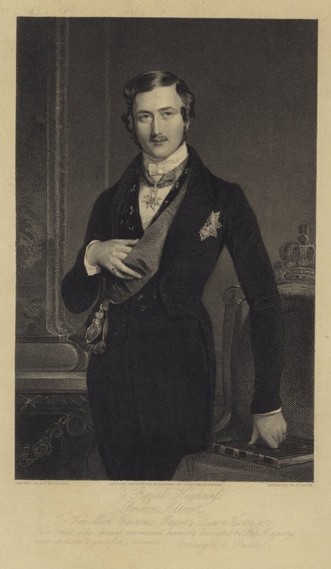Portrett av Albert, Prinsgemalen av William Charles Ross