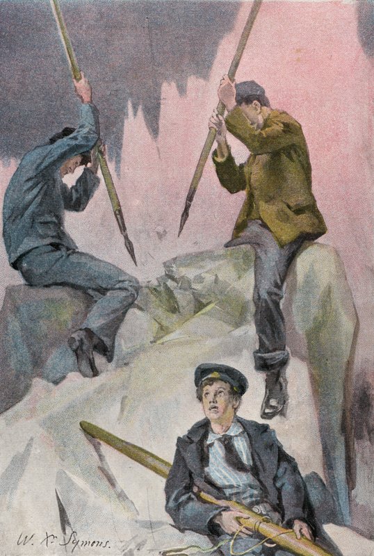 Illustrasjon for Peter The Whaler av William Christian Symons