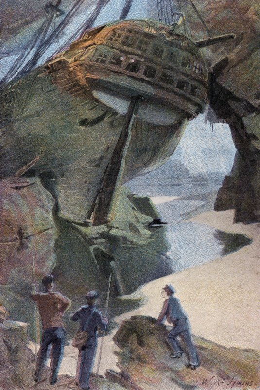 Illustrasjon for Peter The Whaler av William Christian Symons