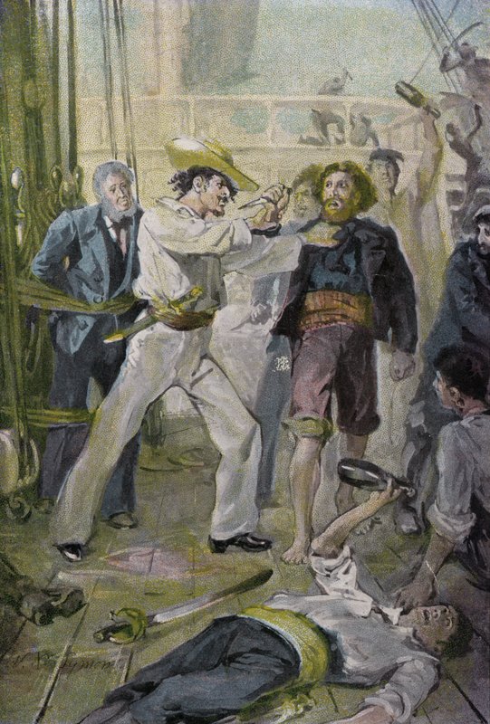 Illustrasjon for Peter The Whaler av William Christian Symons