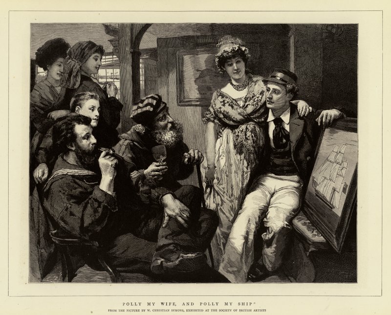 Polly My Wife, og Polly My Ship av William Christian Symons