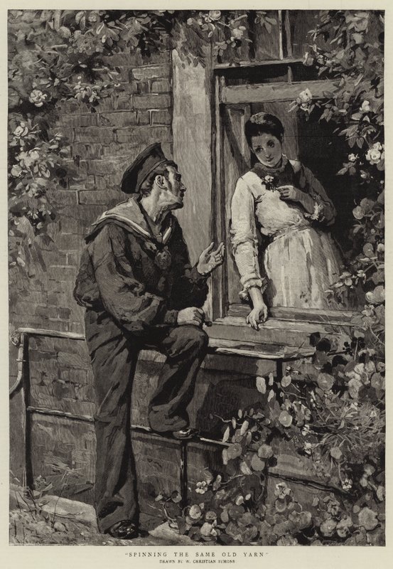 Spinner det samme gamle garnet av William Christian Symons