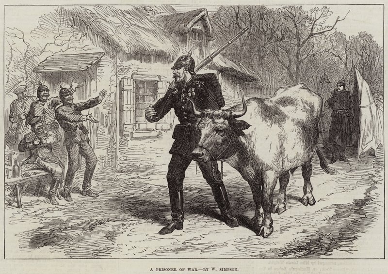 En krigsfange av William Crimea Simpson