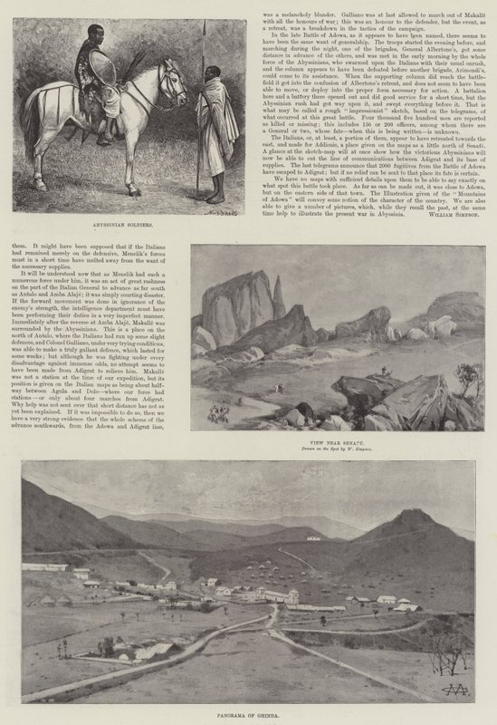 Abessinia fortid og nåtid av William Crimea Simpson