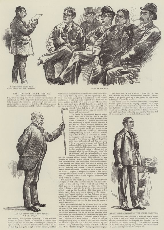 Omnibus menns streik av William Douglas Almond