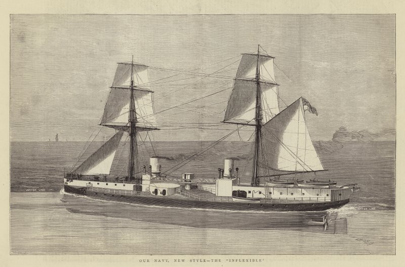 Vår marine, ny stil, det ufleksible av William Edward Atkins